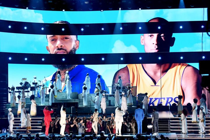 John Legend, Kirk Franklin, DJ Khaled, Meek Mill, and Roddy Ricch