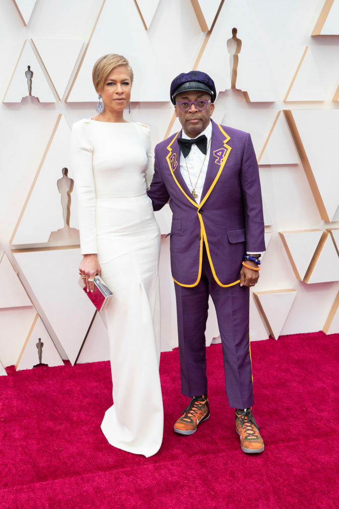 TONYA LEWIS LEE, SPIKE LEE, 2020 Oscars Red Carpet