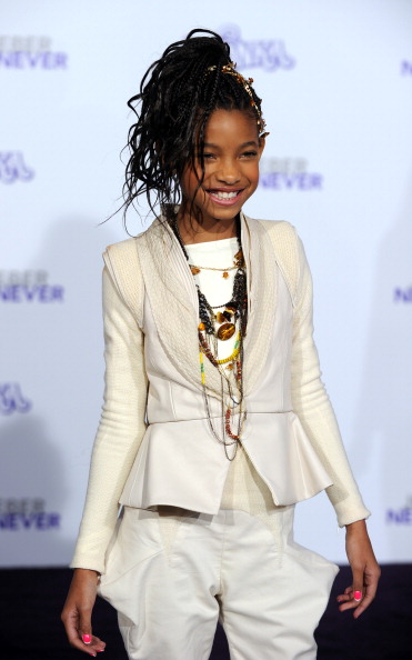 Singer Willow Smith arrives at the premi