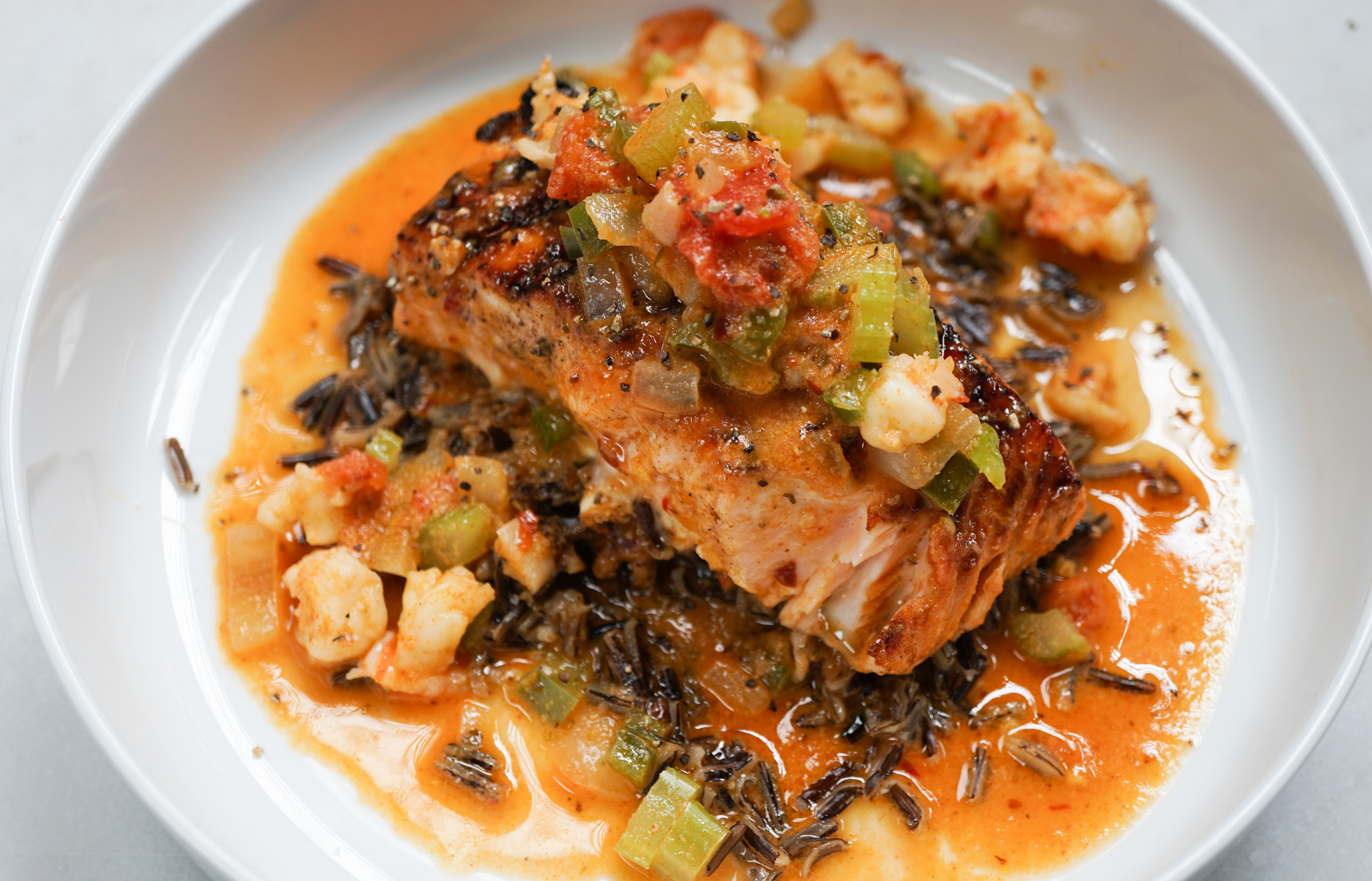 New Soul Kitchen Remix 104 Creole Seasoning Salmon and Crawfish