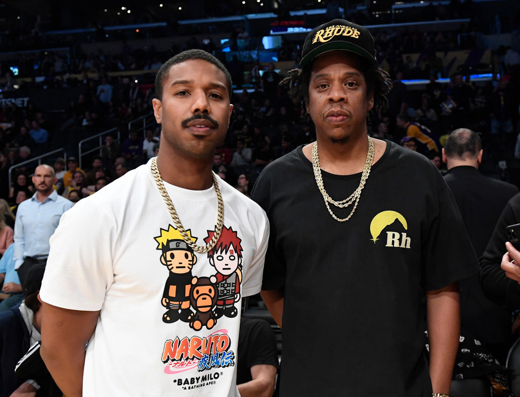 Celebrities At The Los Angeles Lakers Game