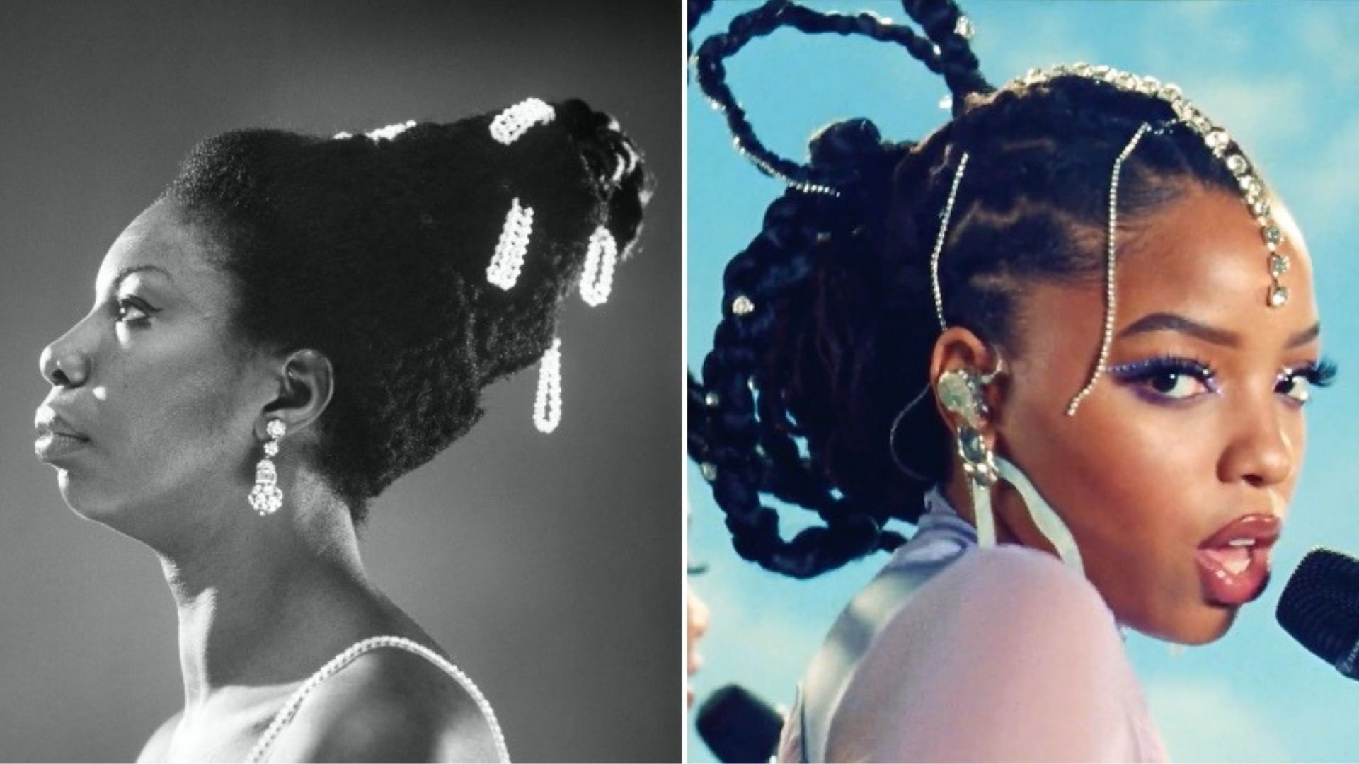 Nina Simone and Chloe Bailey