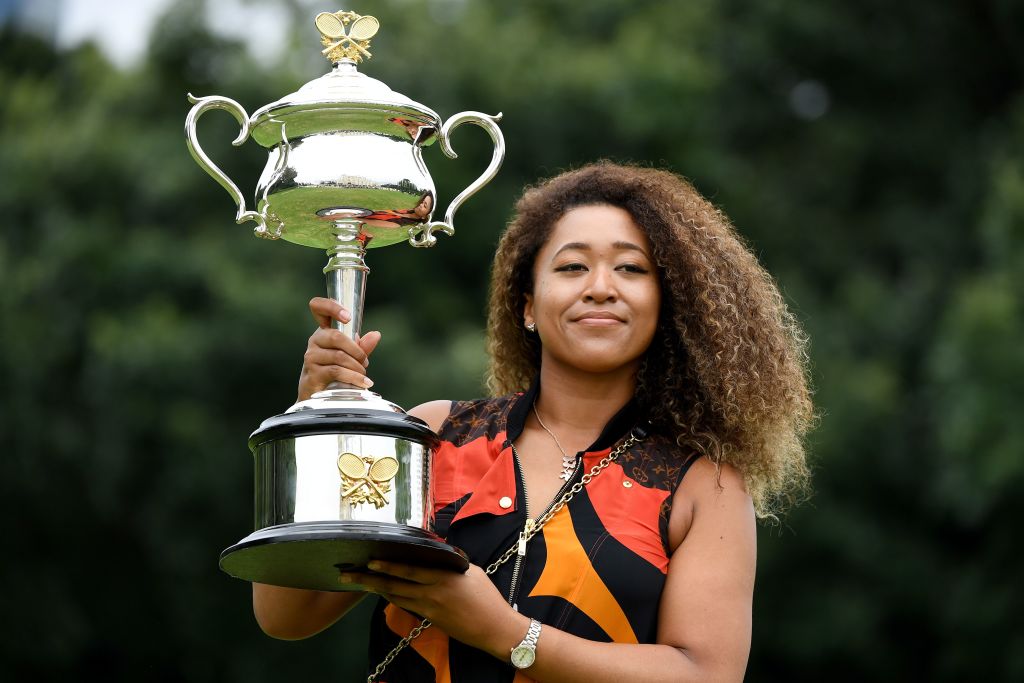 TENNIS-AUS-OPEN-TROPHY