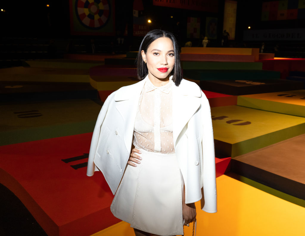 Dior : Front Row - Paris Fashion Week - Womenswear Spring Summer 2022