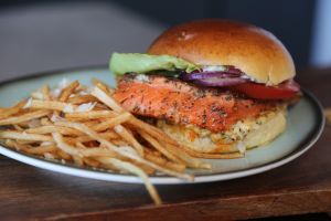 Blackened Salmon Sandwich