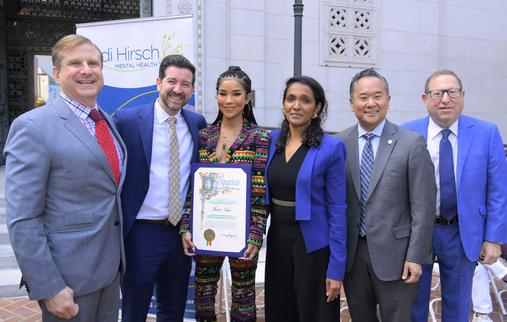 Didi Hirsch And City Of Los Angeles Honor Jhene Aiko And Proclaim May Mental Health Is Health Month