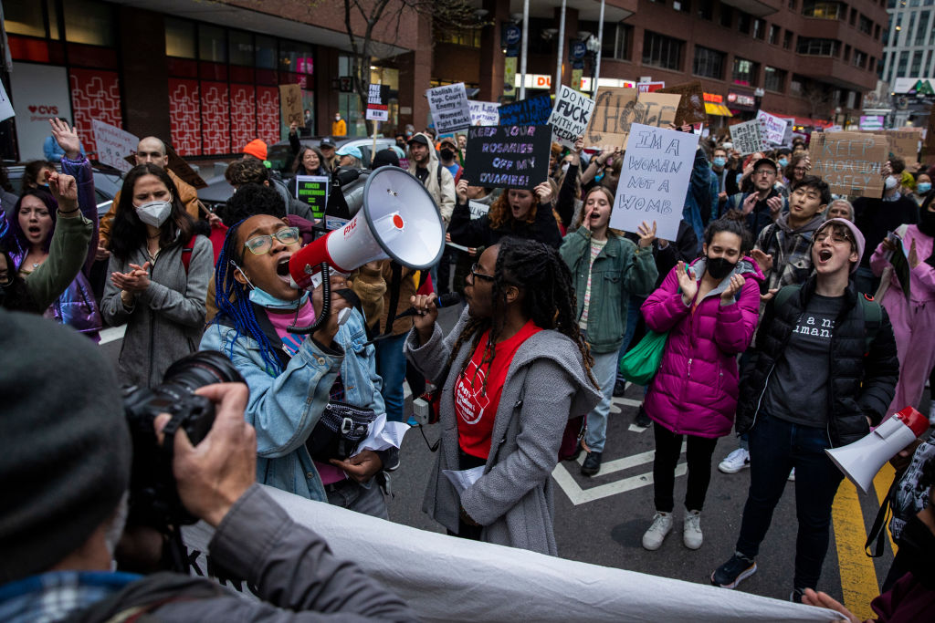 Thousands Protest In Front of Mass. State House Following Leaked Supreme Court Draft Opinion