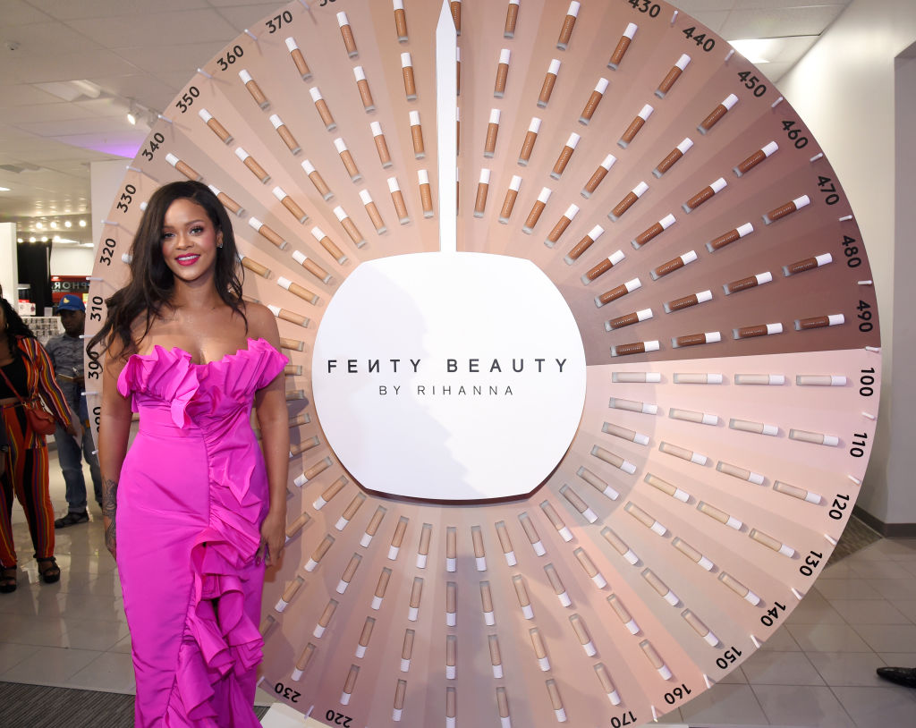 Rihanna Celebrates Fenty Beauty's 1-Year Anniversary At Sephora Inside JCPenney