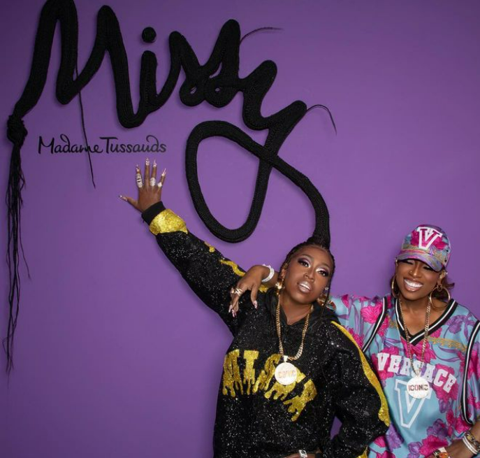 Missy Elliott and Her Madame Tussauds Wax Figure