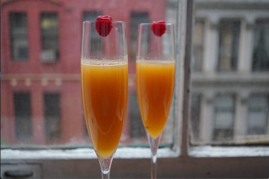 Champagne Mango Cocktail | Just Eats with Chef JJ