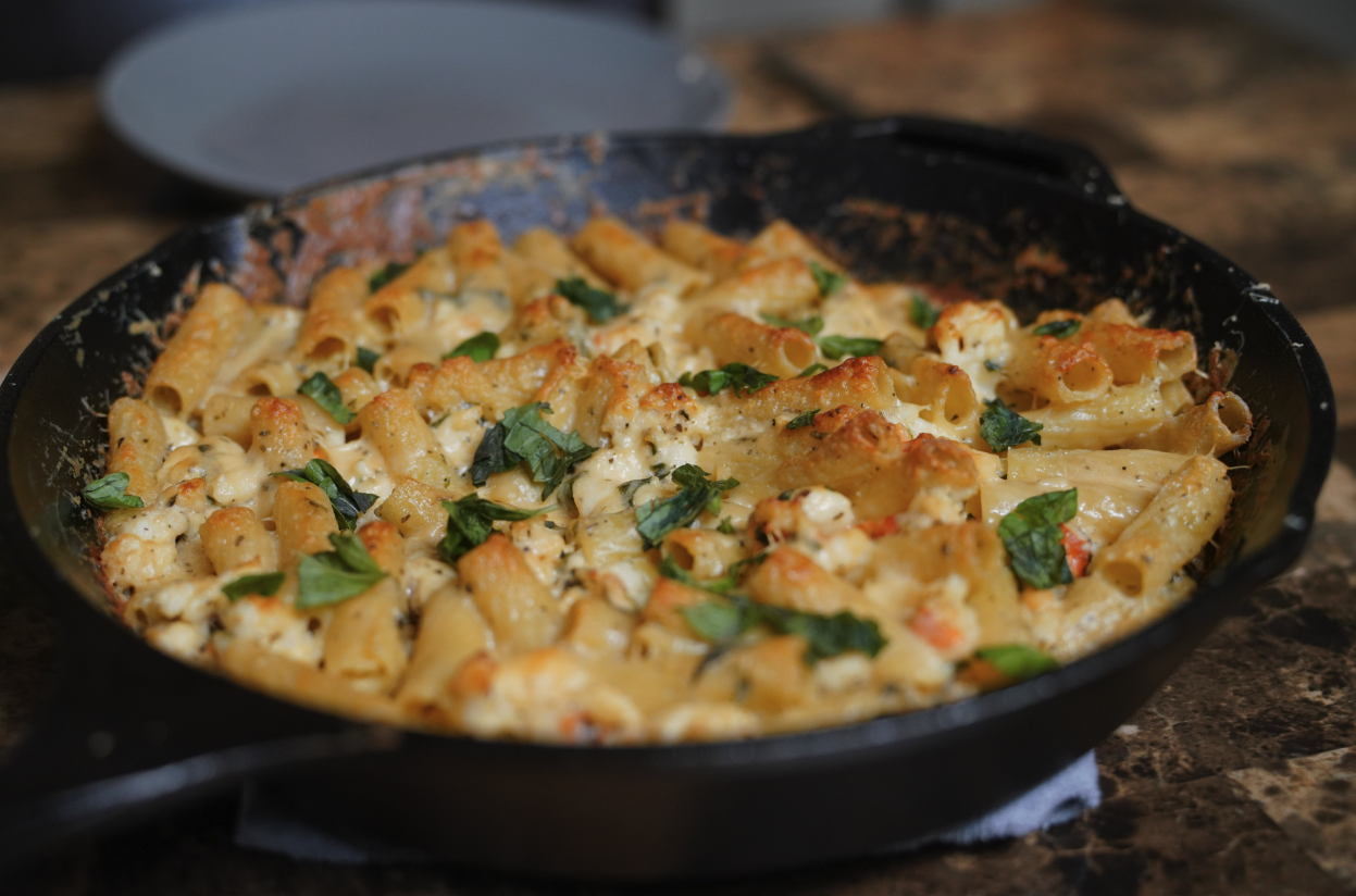 Seafood Pasta Bake recipe, Living By Design ep. 328