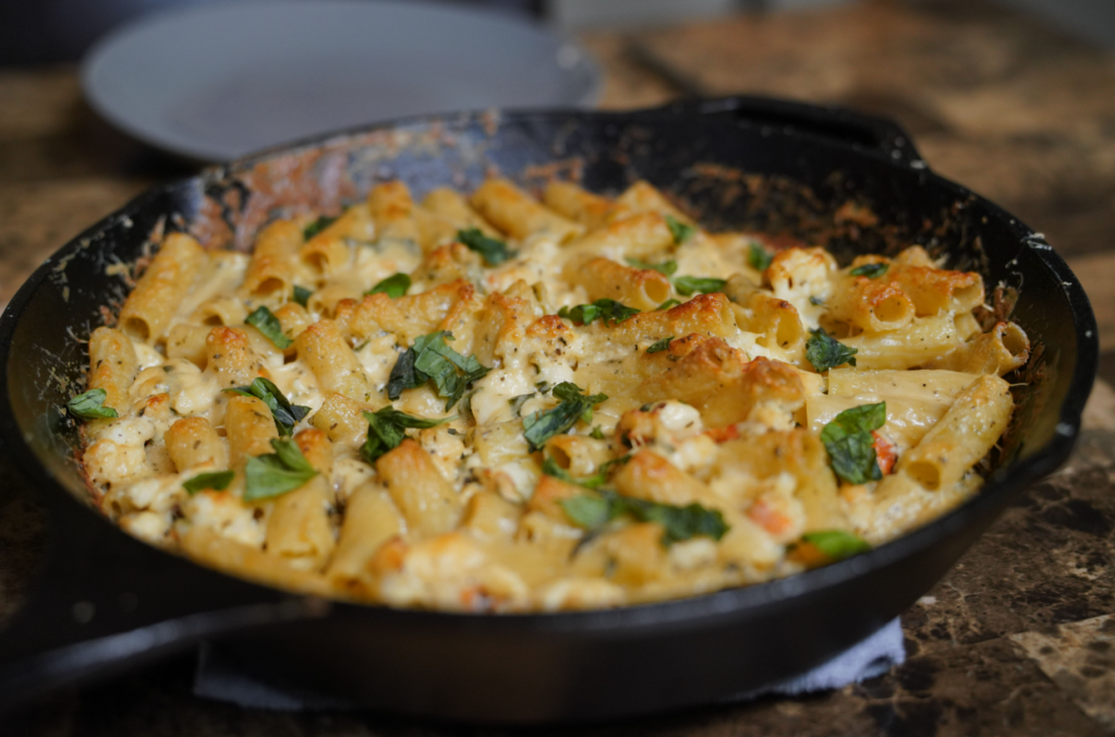 Seafood Pasta Bake recipe, Living By Design ep. 328