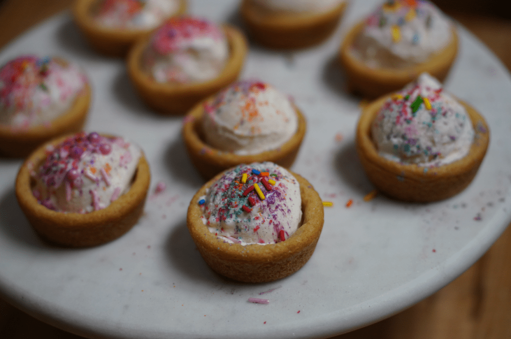 Sugar Cookie Ice Cream Cups recipe, Living By Design ep. 328