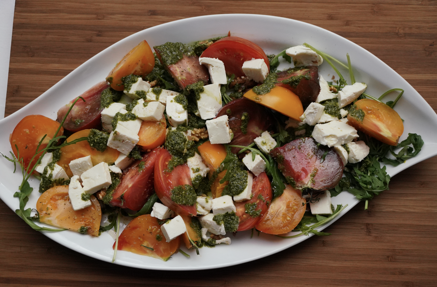 Heirloom Tomato Salad recipe, Just Eats ep. 534