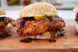Atlanta Bourbon Hot Chicken Sandwich