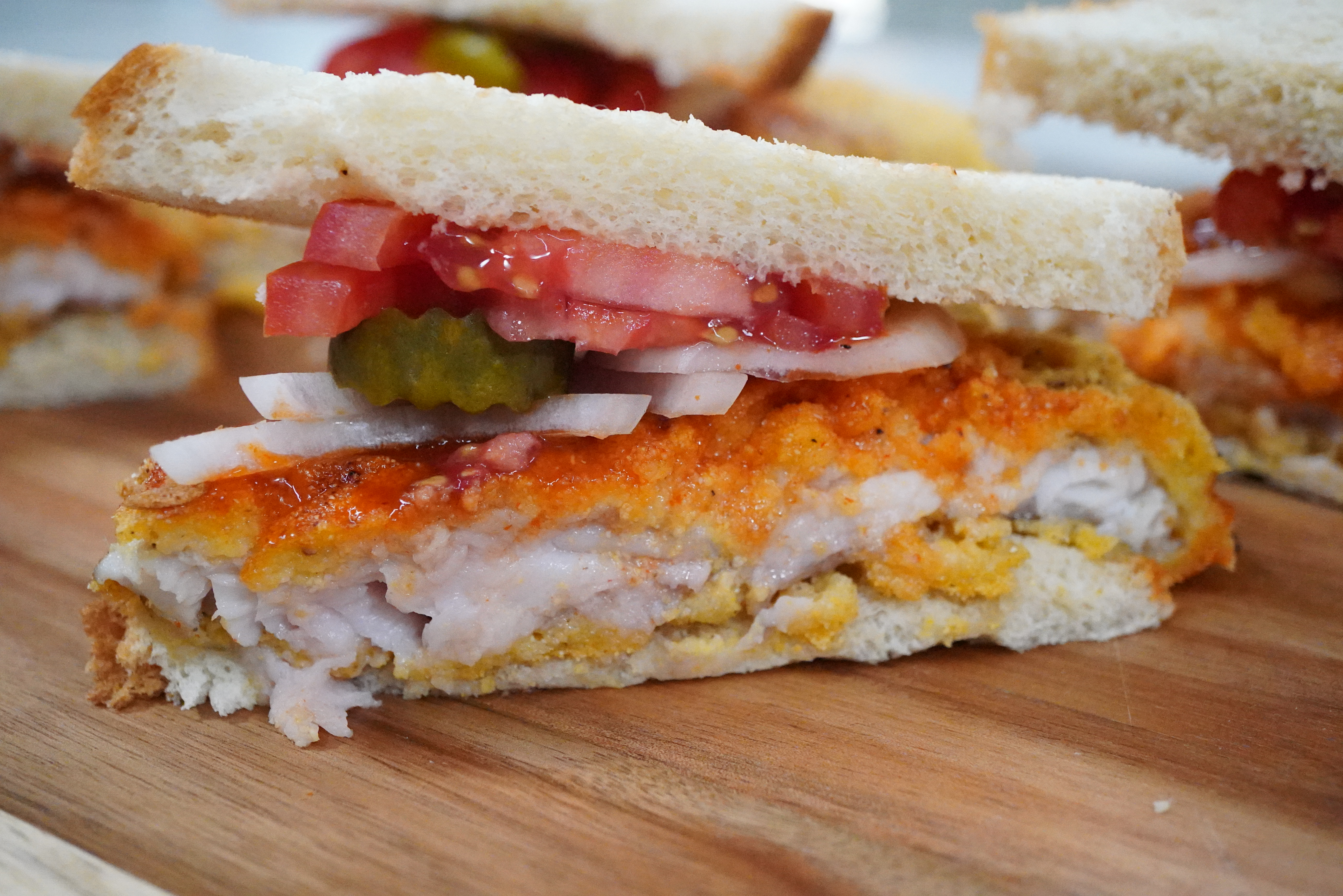 Honey Lemon Pepper Hot Fish