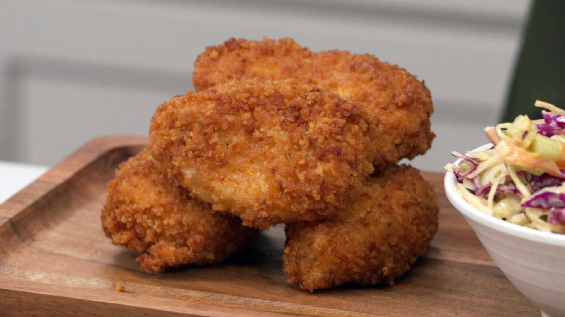 Fried Halibut Fingers