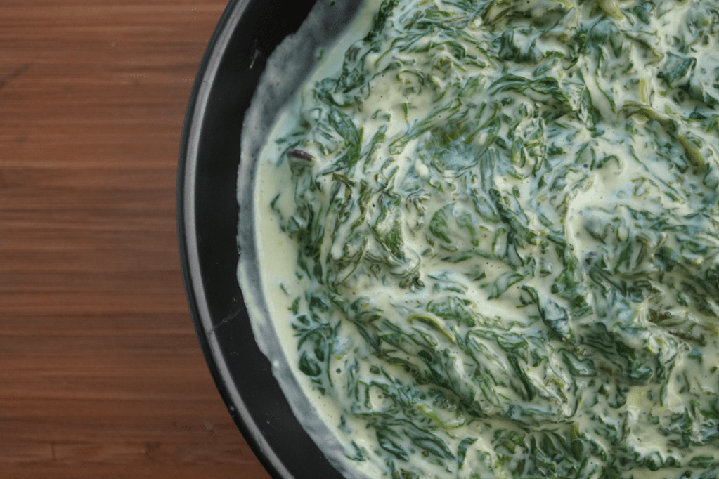 Creamed Spinach, Just Eats 537