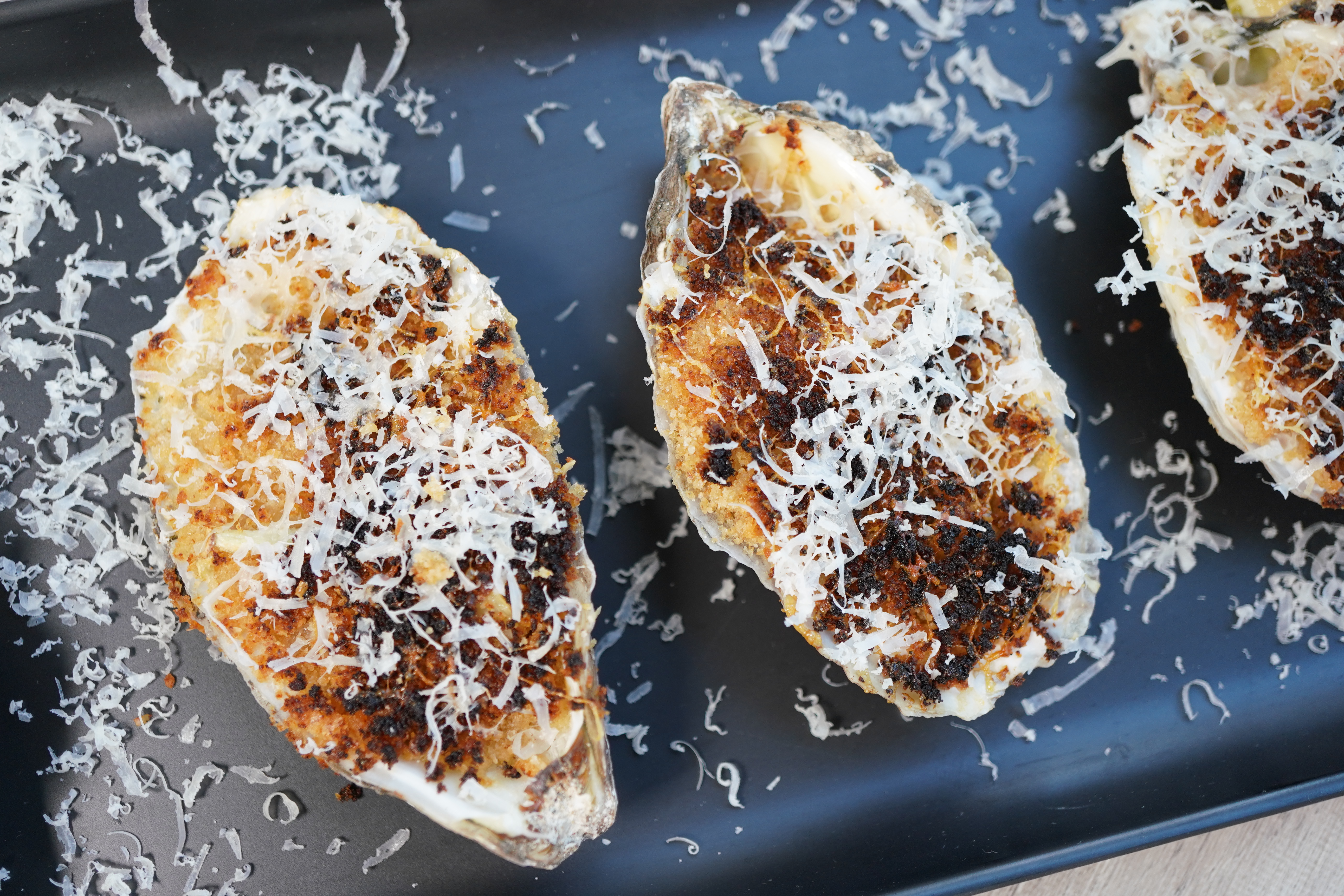 Charbroiled Oysters