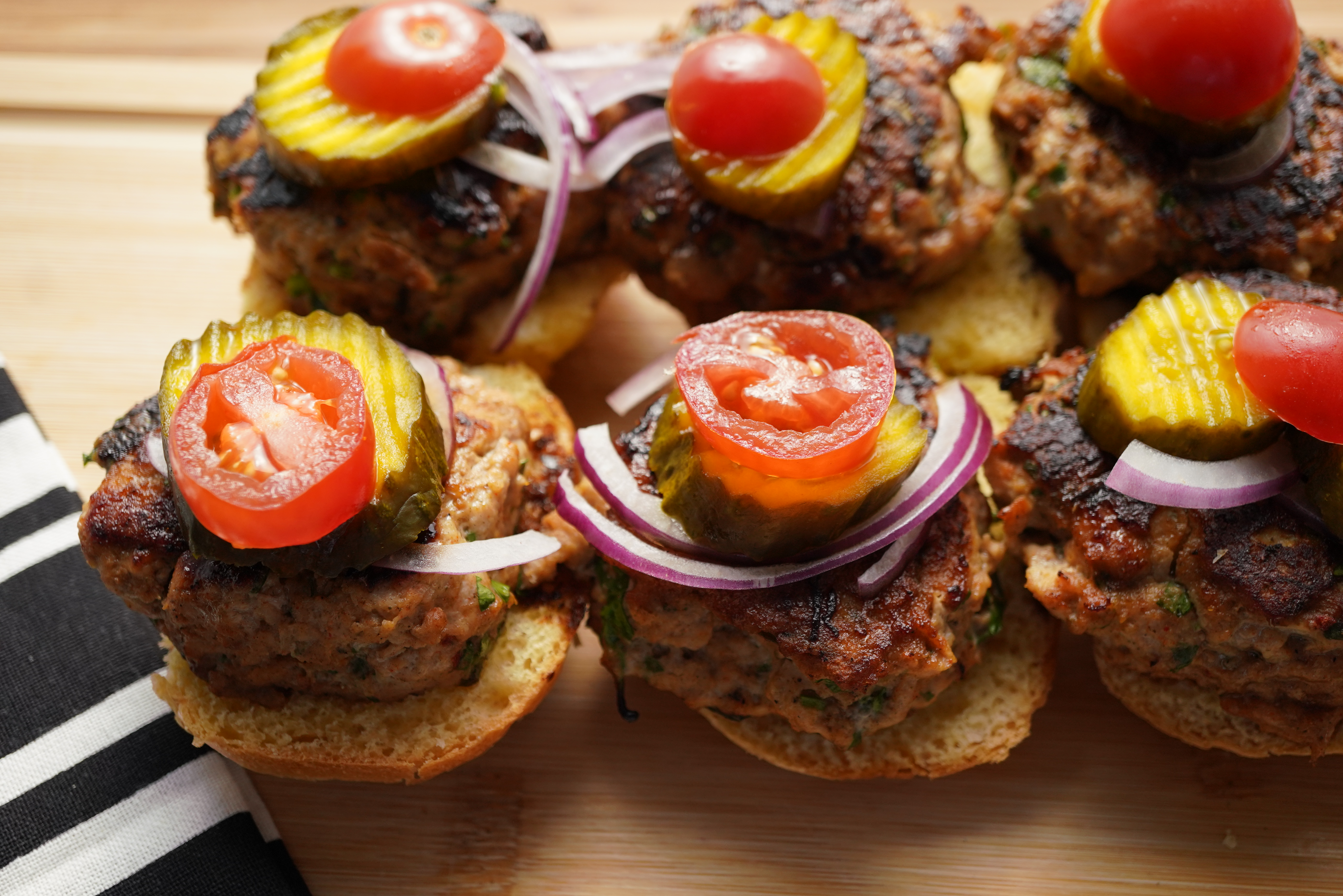 Turkey Burger Sliders