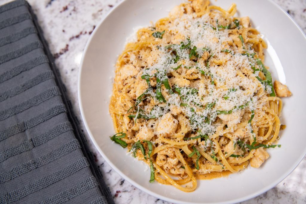 Linguine with Crab Meat