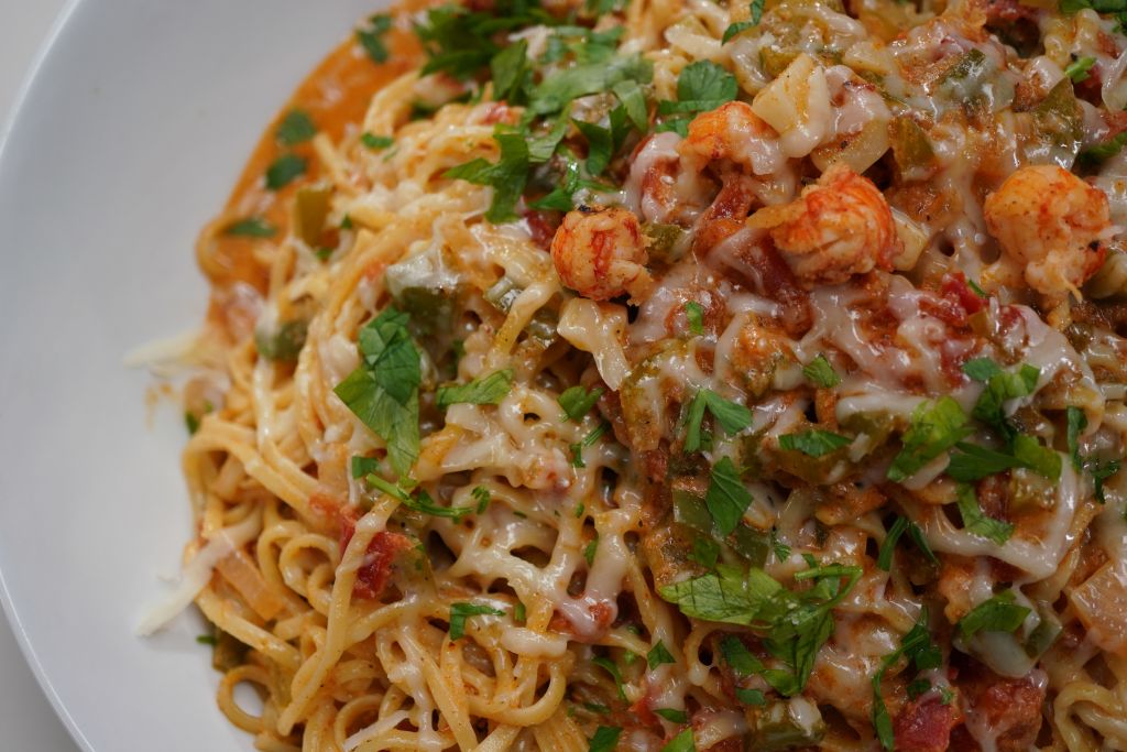 Langostino Lobster Creole Pasta