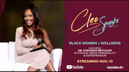 CLEO Speaks is All-New Featuring Dr. Contessa Metcalfe!✨